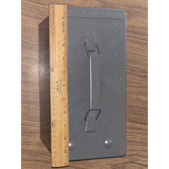 50 Cal Metal Ammo Can‎ Engraved W/ American Flag Shotgun Rifle Gun Ammo Storage - Picture 4 of 7